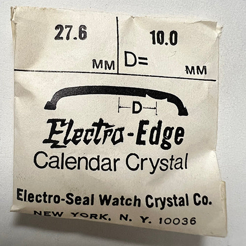 ROUND : ELECTRO-EDGE : CALENDAR - 27.6mm / MAGNIFIER 10.0mm OFFSET