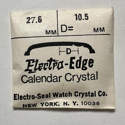 ROUND : ELECTRO-EDGE : CALENDAR - 27.6mm / MAGNIFIER 10.5mm OFFSET