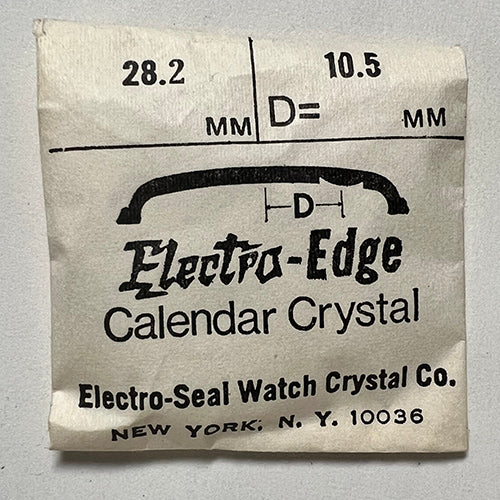 ROUND : ELECTRO-EDGE : CALENDAR - 28.2mm / MAGNIFIER 10.5mm OFFSET