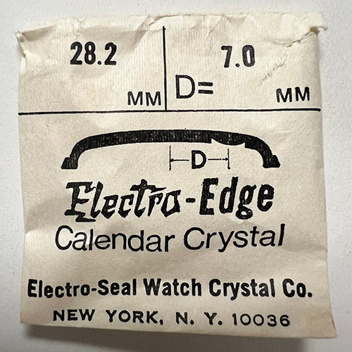 ROUND : ELECTRO-EDGE : CALENDAR - 28.2mm / MAGNIFIER 7.0mm OFFSET
