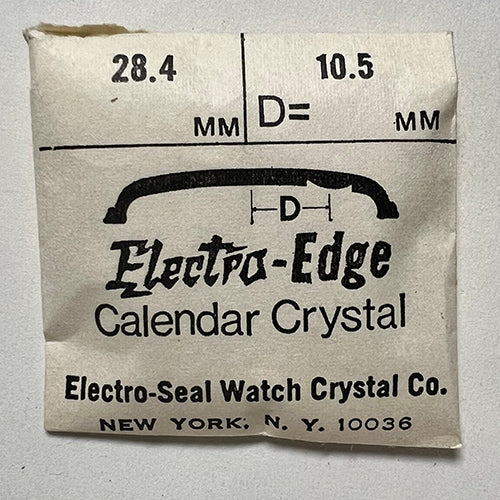 ROUND : ELECTRO-EDGE : CALENDAR - 28.4mm / MAGNIFIER 10.5mm OFFSET