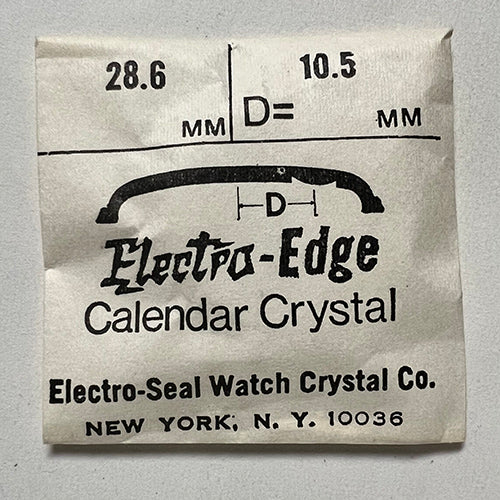 ROUND : ELECTRO-EDGE : CALENDAR - 28.6mm / MAGNIFIER 10.5mm OFFSET