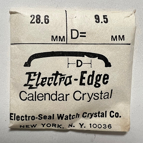 ROUND : ELECTRO-EDGE : CALENDAR - 28.6mm / MAGNIFIER 9.5mm OFFSET