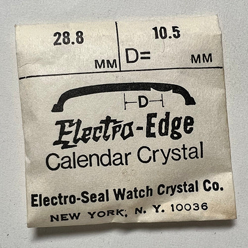 ROUND : ELECTRO-EDGE : CALENDAR - 28.8mm / MAGNIFIER 10.5mm OFFSET