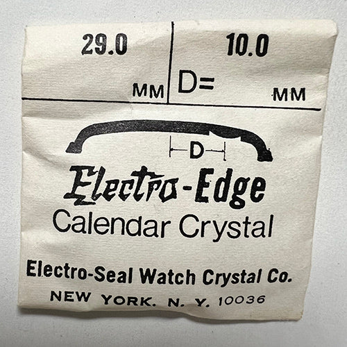 ROUND : ELECTRO-EDGE : CALENDAR - 29.0mm / MAGNIFIER 10.0mm OFFSET