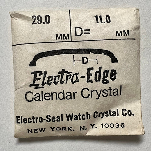 ROUND : ELECTRO-EDGE : CALENDAR - 29.0mm / MAGNIFIER 11.0mm OFFSET