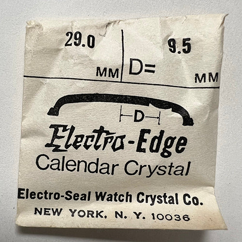 ROUND : ELECTRO-EDGE : CALENDAR - 29.0mm / MAGNIFIER 9.5mm OFFSET