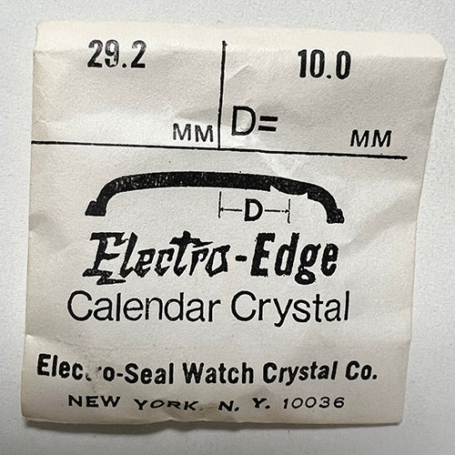 ROUND : ELECTRO-EDGE : CALENDAR - 29.2mm / MAGNIFIER 10.0mm OFFSET