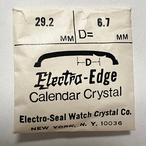 ROUND : ELECTRO-EDGE : CALENDAR - 29.2mm / MAGNIFIER 6.7mm OFFSET