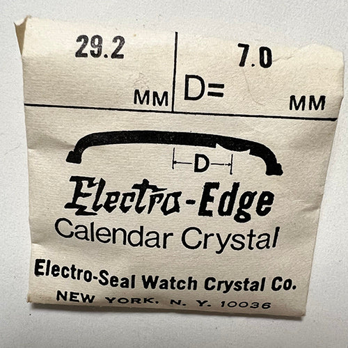 ROUND : ELECTRO-EDGE : CALENDAR - 29.2mm / MAGNIFIER 7.0mm OFFSET
