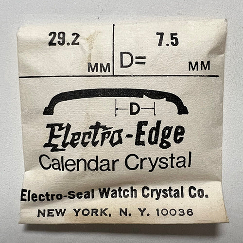ROUND : ELECTRO-EDGE : CALENDAR - 29.2mm / MAGNIFIER 7.5mm OFFSET
