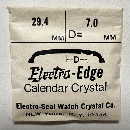 ROUND : ELECTRO-EDGE : CALENDAR - 29.4mm / MAGNIFIER 7.0mm OFFSET