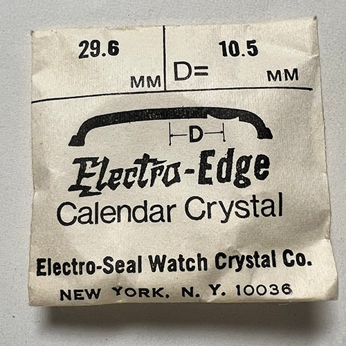 ROUND : ELECTRO-EDGE : CALENDAR - 29.6mm / MAGNIFIER 10.5mm OFFSET