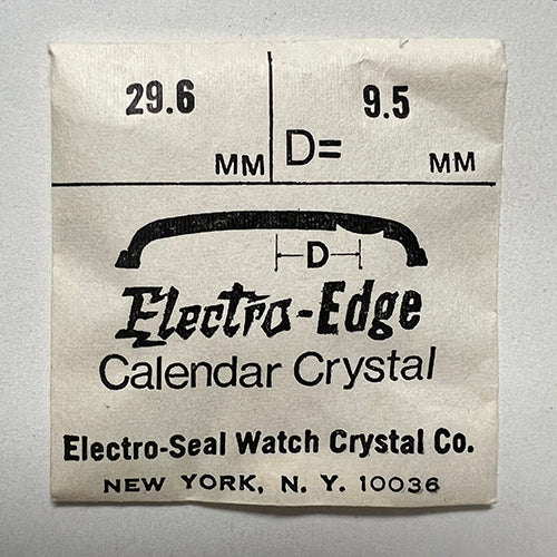 ROUND : ELECTRO-EDGE : CALENDAR - 29.6mm / MAGNIFIER 9.5mm OFFSET