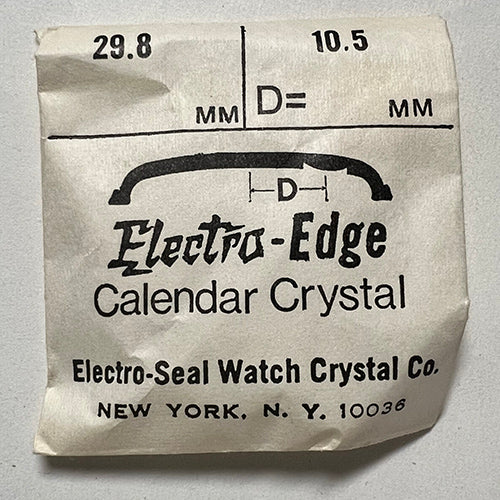 ROUND : ELECTRO-EDGE : CALENDAR - 29.8mm / MAGNIFIER 10.5mm OFFSET