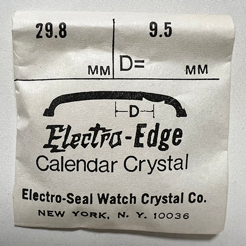 ROUND : ELECTRO-EDGE : CALENDAR - 29.8mm / MAGNIFIER 9.5mm OFFSET