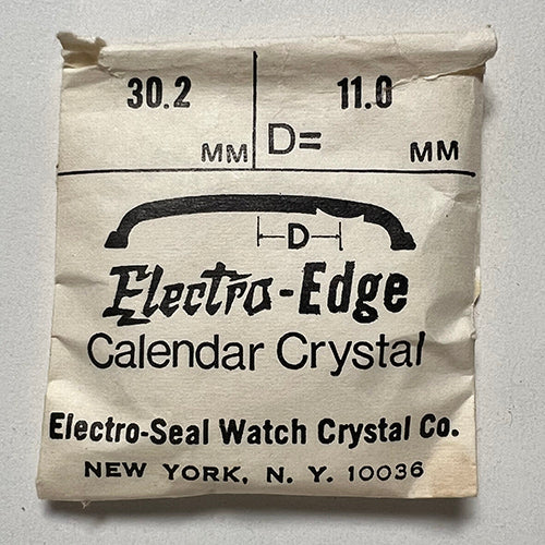 ROUND : ELECTRO-EDGE : CALENDAR - 30.2mm / MAGNIFIER 11.0mm OFFSET