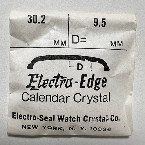 ROUND : ELECTRO-EDGE : CALENDAR - 30.2mm / MAGNIFIER 9.5mm OFFSET