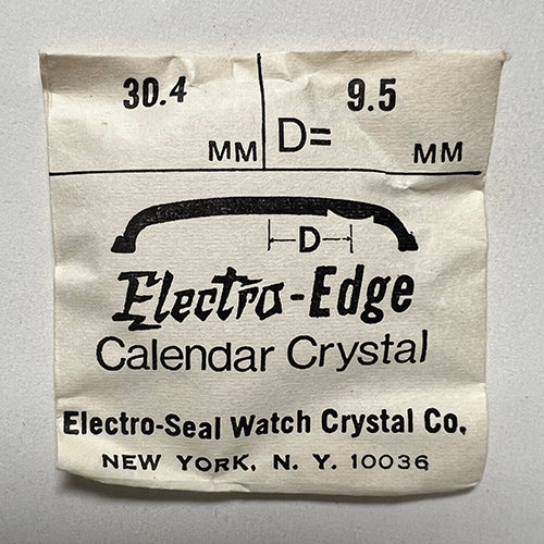 ROUND : ELECTRO-EDGE : CALENDAR - 30.4mm / MAGNIFIER 9.5mm OFFSET