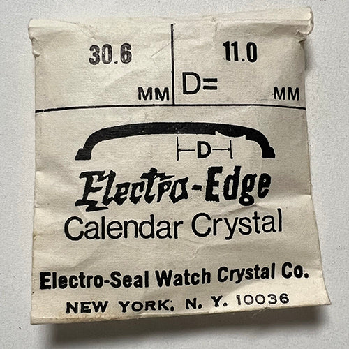 ROUND : ELECTRO-EDGE : CALENDAR - 30.6mm / MAGNIFIER 11.0mm OFFSET
