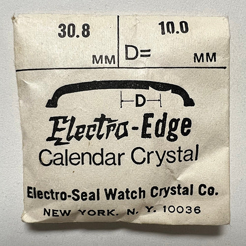 ROUND : ELECTRO-EDGE : CALENDAR - 30.8mm / MAGNIFIER 10.0mm OFFSET