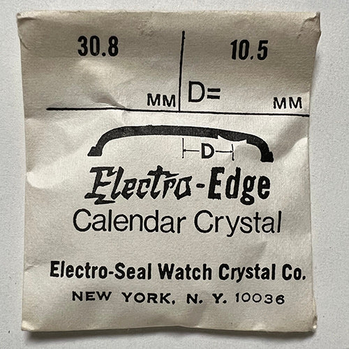 ROUND : ELECTRO-EDGE : CALENDAR - 30.8mm / MAGNIFIER 10.5mm OFFSET