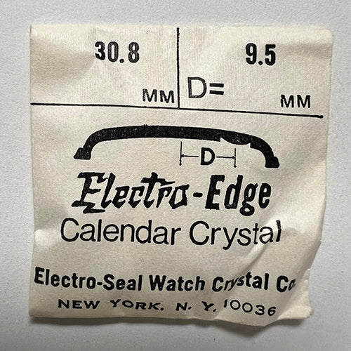 ROUND : ELECTRO-EDGE : CALENDAR - 30.8mm / MAGNIFIER 9.5mm OFFSET