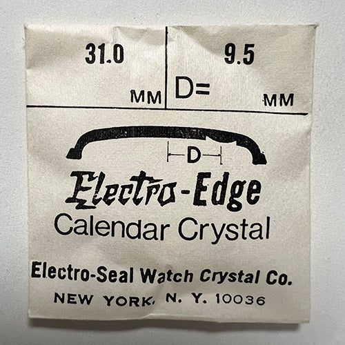 ROUND : ELECTRO-EDGE : CALENDAR - 31.0mm / MAGNIFIER 9.5mm OFFSET