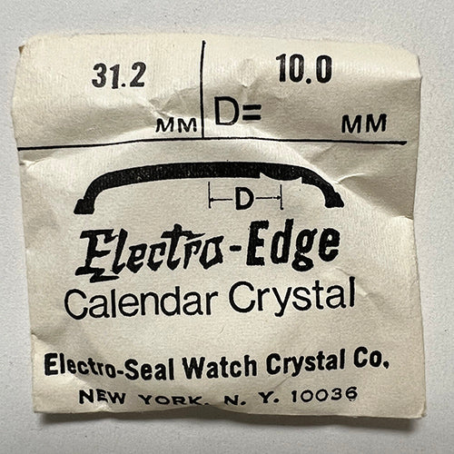 ROUND : ELECTRO-EDGE : CALENDAR - 31.2mm / MAGNIFIER 10.0mm OFFSET