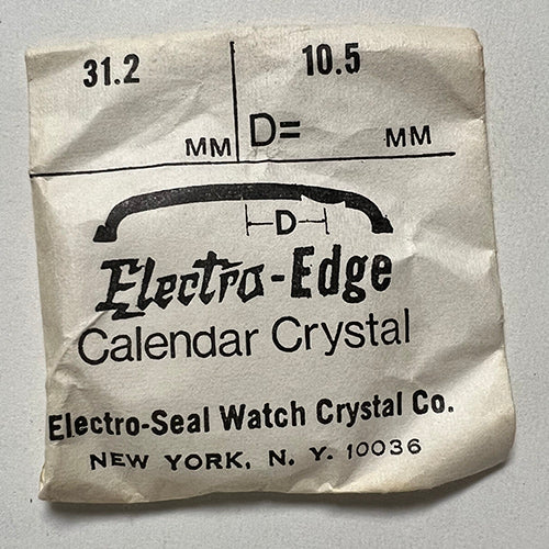 ROUND : ELECTRO-EDGE : CALENDAR - 31.2mm / MAGNIFIER 10.5mm OFFSET