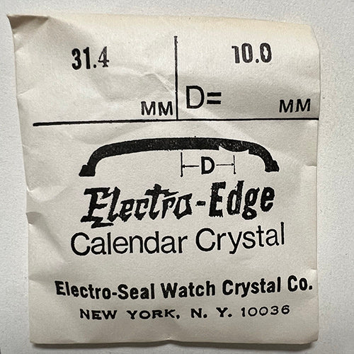 ROUND : ELECTRO-EDGE : CALENDAR - 31.4mm / MAGNIFIER 10.0mm OFFSET
