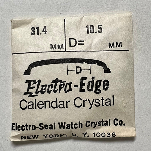 ROUND : ELECTRO-EDGE : CALENDAR - 31.4mm / MAGNIFIER 10.5mm OFFSET