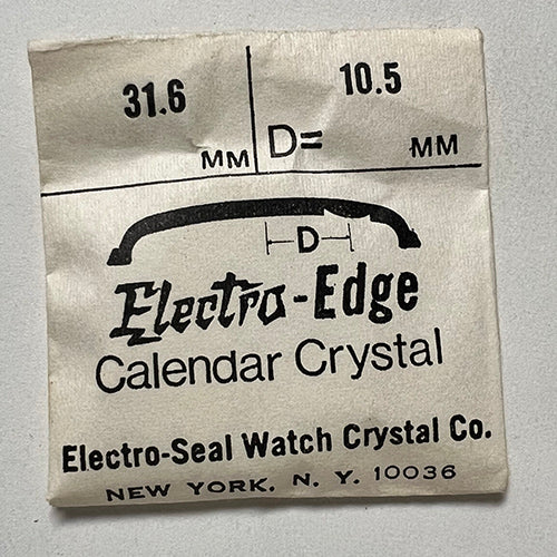 ROUND : ELECTRO-EDGE : CALENDAR - 31.6mm / MAGNIFIER 10.5mm OFFSET
