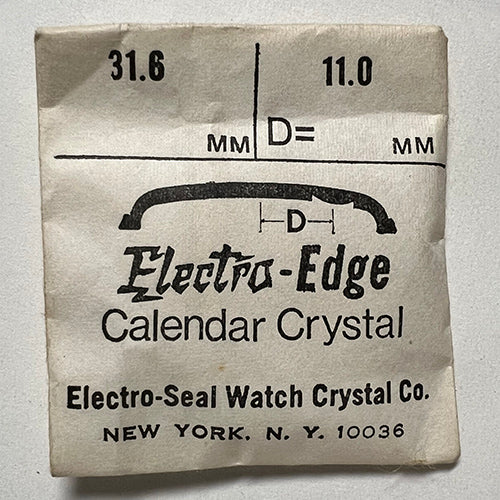 ROUND : ELECTRO-EDGE : CALENDAR - 31.6mm / MAGNIFIER 11.0mm OFFSET