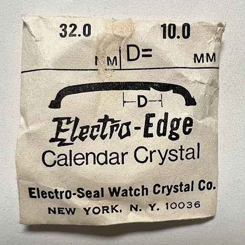 ROUND : ELECTRO-EDGE : CALENDAR - 32.0mm / MAGNIFIER 10.0mm OFFSET