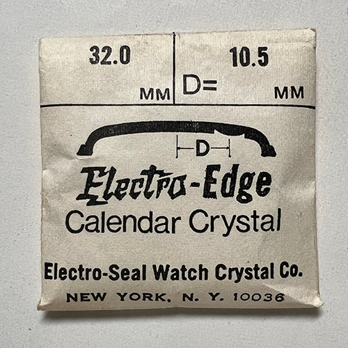 ROUND : ELECTRO-EDGE : CALENDAR - 32.0mm / MAGNIFIER 10.5mm OFFSET