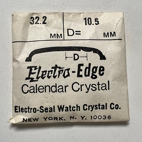 ROUND : ELECTRO-EDGE : CALENDAR - 32.2mm / MAGNIFIER 10.5mm OFFSET