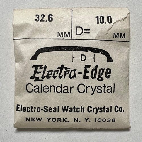ROUND : ELECTRO-EDGE : CALENDAR - 32.6mm / MAGNIFIER 10.0mm OFFSET