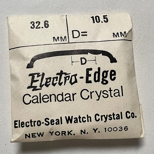 ROUND : ELECTRO-EDGE : CALENDAR - 32.6mm / MAGNIFIER 10.5mm OFFSET