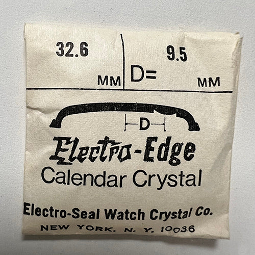ROUND : ELECTRO-EDGE : CALENDAR - 32.6mm / MAGNIFIER 9.5mm OFFSET