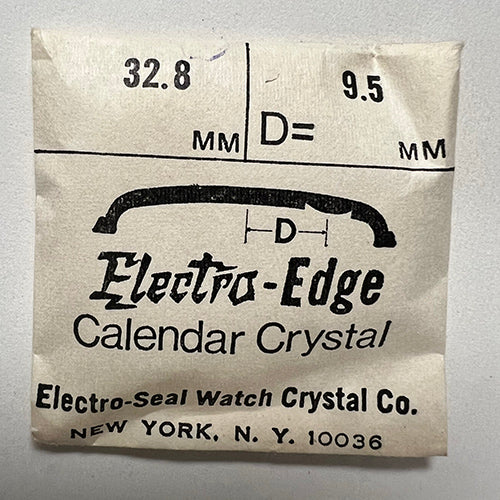 ROUND : ELECTRO-EDGE : CALENDAR - 32.8mm / MAGNIFIER 9.5mm OFFSET
