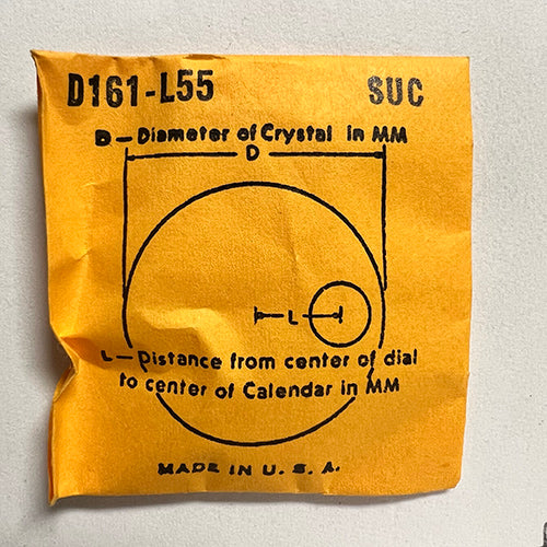ROUND : SUC : CALENDAR - 16.1mm / MAGNIFIER 5.5mm OFFSET