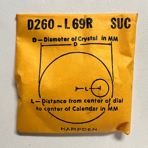 ROUND : SUC : CALENDAR - 26.0mm / MAGNIFIER 6.9mm OFFSET
