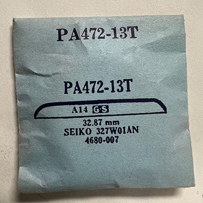 SEIKO : 327W01AN & 4680-007 - Round 32.87mm PA472-13T