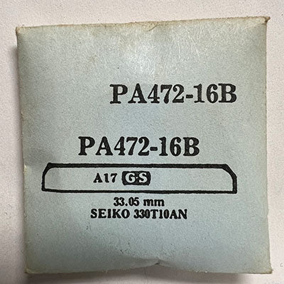 SEIKO : 330T10AN - Round 33.05mm PA472-16B