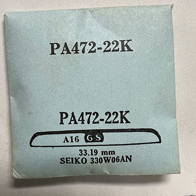 SEIKO : 330W06AN - Round 33.19mm PA472-22K