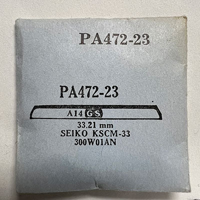 SEIKO : 330W01AN & KSCM-33 - Round 33.21mm PA472-23