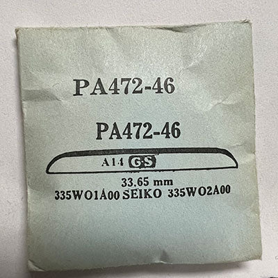 SEIKO : 335W01AN00 & 335W02AN00 - Round 33.65mm PA472-46