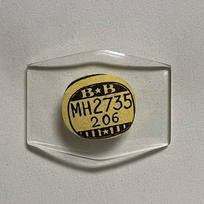 WALTHAM & ILLINOIS - Hexagon 27.3mm x 20.6mm