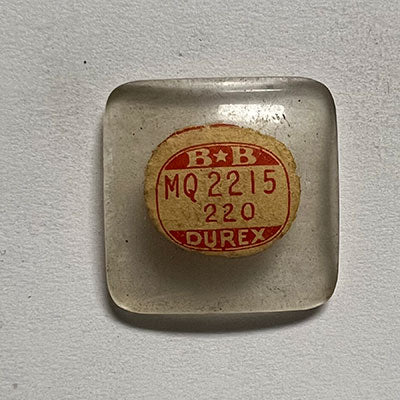 WITTNAUER : LOYOLA - Square w/Radius Corners 22.1mm x 22.0mm DUREX